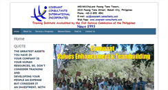 Desktop Screenshot of covenant-consultants.com